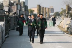 区向导考察团莅临亿万先生MR集团检查指导事情