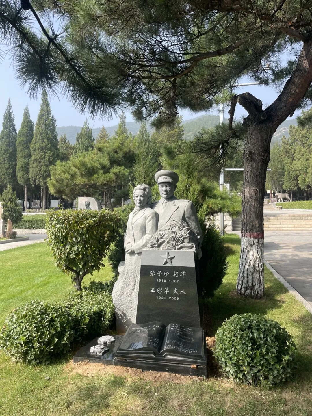 非遗承初心，，，石语颂英魂 | 张子珍将军匹俦雕塑完工